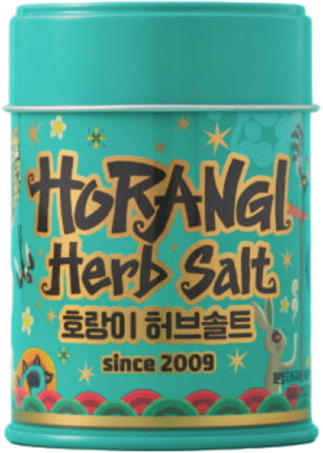 호랑이허브솔트 허브소금 스테이크 시즈닝 줄서는 맛집 도마 고기 찍어먹는 소금 토판천일염 고기 전용 허브솔트, 1개, 60g