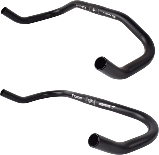 FMFXTR 자전거 핸들바 핸들 불혼바 픽시 TT 25.4 370 390, 불혼바 390 cow horn handle, 1개