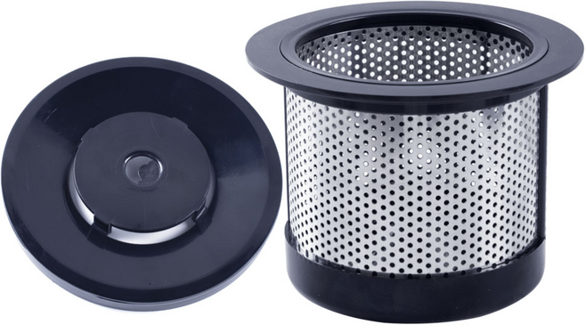 엔텍 음식물 탈수기 / NFD-100 탈수기 / 속뚜껑 스텐거름망