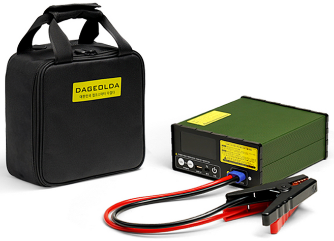 다걸다 12V 24V겸용 리튬인산철 국산 점프스타터 화물차 자동차 차량용 배터리 트럭 대용량, 40000mAh, 1개