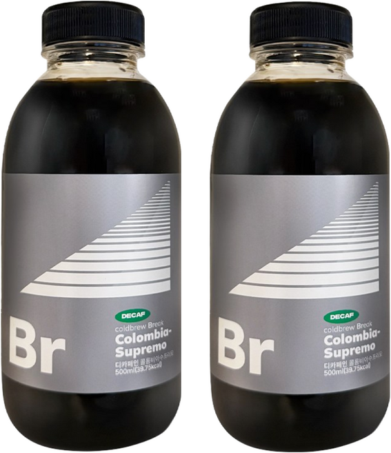 [1+1 이벤트] 바른공장 콜드브루 원액 디카페인 깔끔 고소한맛 500ml