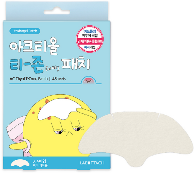 아크티올 티존 여드름케어 패치, 4개입, 5개