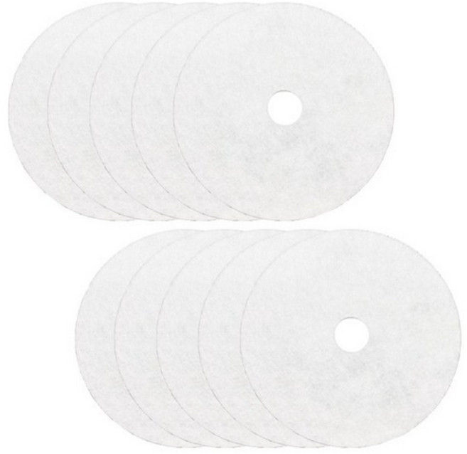 [인증제품] 필터리움 미니건조기 필터 10매 대우 위니아 신일 일렉트로맨 한경희 호환 원형필터, 1세트, 인증필터(10ea)