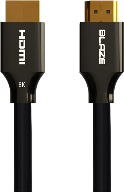 블레이즈 HDMI 2.1 케이블 144Hz 24K 도금 아연합금 H1, 1m, 1개