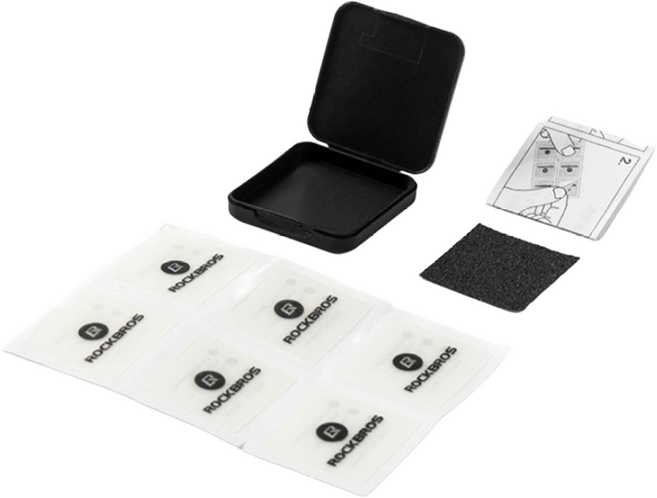 자전거 접착제 타이어 펑크 패치 수리 공구 라이딩, 1개, 혼합색상