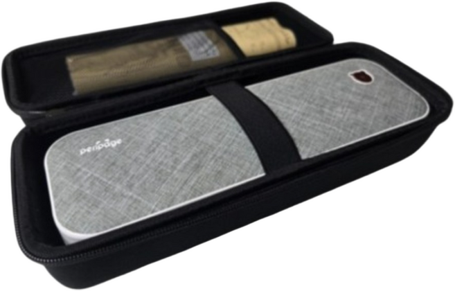 peripage 전용 가방 케이스 라벨프린터 모바일 휴대폰 프린터기 미니 타투프린트 A40, 1개