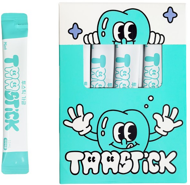 투스틱 일회용가글 휴대용 구강청결제 구취제거제 입냄새제거 스틱가글, 30개, 11ml