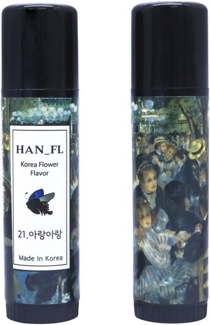 한플향기 명화 스틱 고체향수 21 아랑아랑 2p, 15g, 2개
