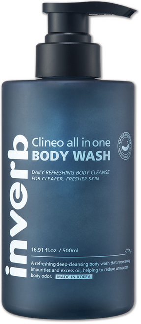 [인버브 본사] 인버브 클리네오 올인원 바디워시, 1개, 500ml