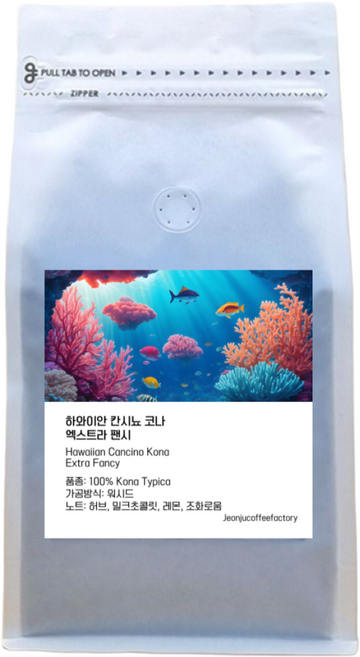세계3대 원두 커피 하와이 코나 스페셜티 싱글오리진 산미 밸런스 원두, 1개, 100g, 홀빈(분쇄안함)