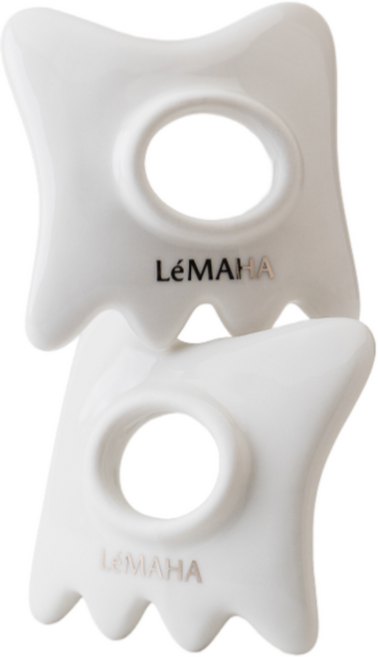 르마하 괄사 반지괄사 두피 얼굴 바디 마사지기 2개입 단품, 1개