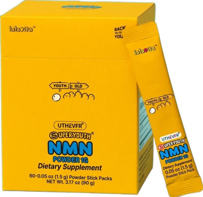 라라비타 슈퍼유스 NMN 파우더 스틱포, 1개, 60회분 - 쿠팡
