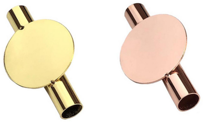 모소가 벽부착식 미니 꽃다발 화병, 골드+로즈골드