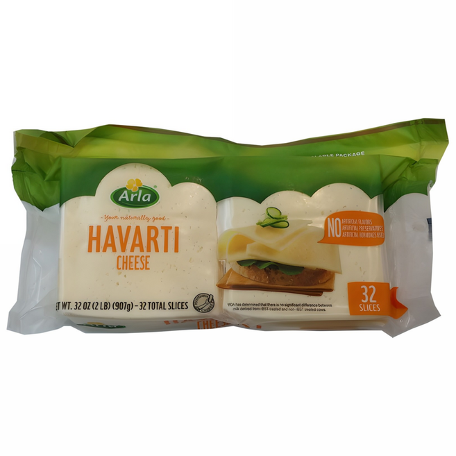 코스트코 알라 냉장 하바티치즈 슬라이스 907g, 1개