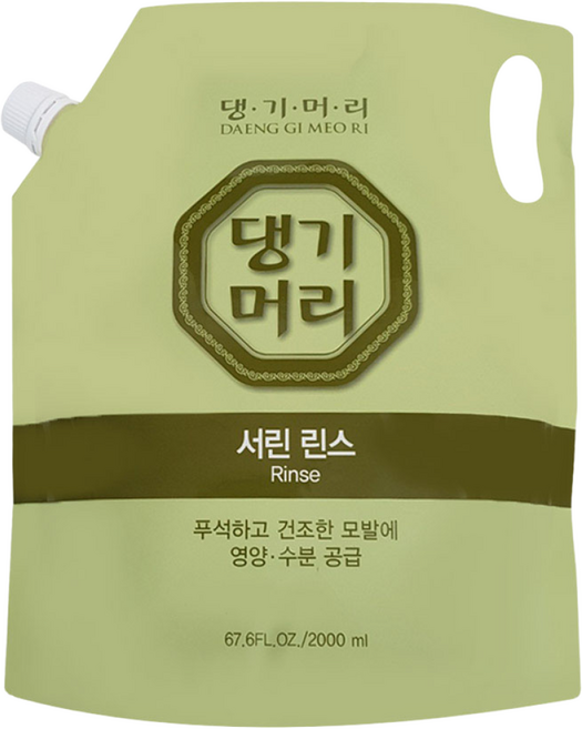 댕기머리 서린 대용량 린스 2000ml 1개, 2L