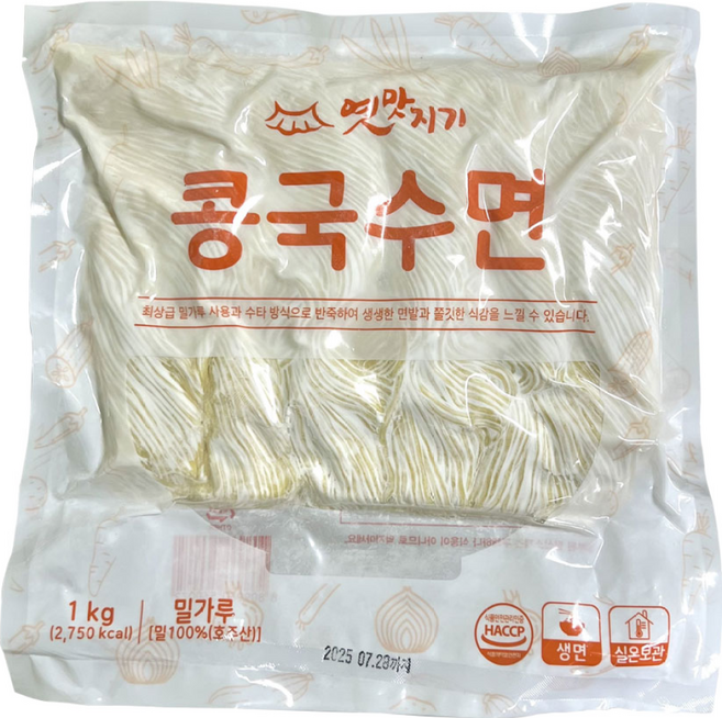 별미도감 생콩국수면, 5개, 1kg