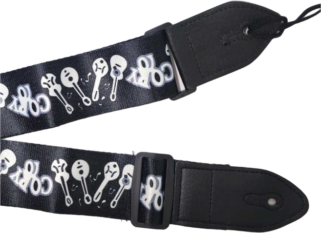 컬러 기타스트랩 기타멜빵 모든기타용 어깨끈 6가지 타입 중 택1, 1개