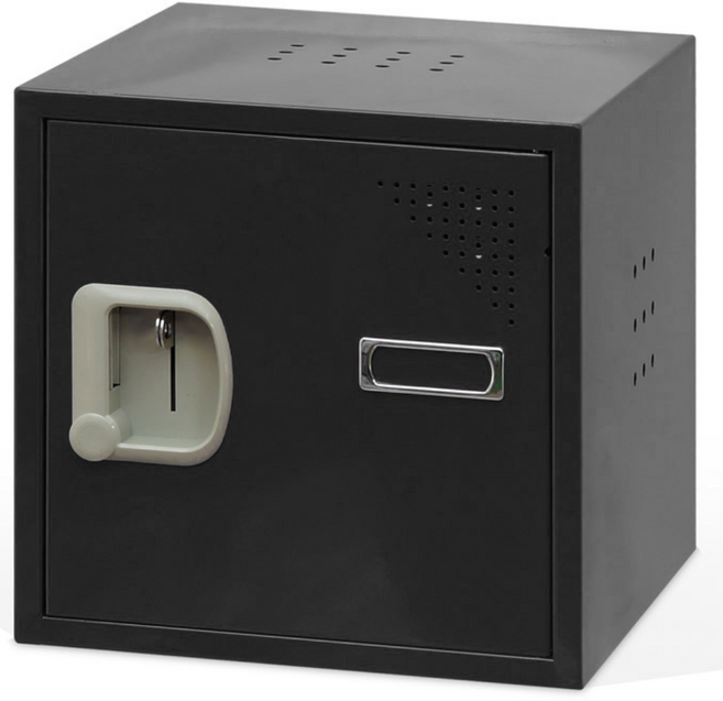 아이엠비몰 / 자물쇠형 철제 사물함 / 6종칼라 / 보관함, 블랙