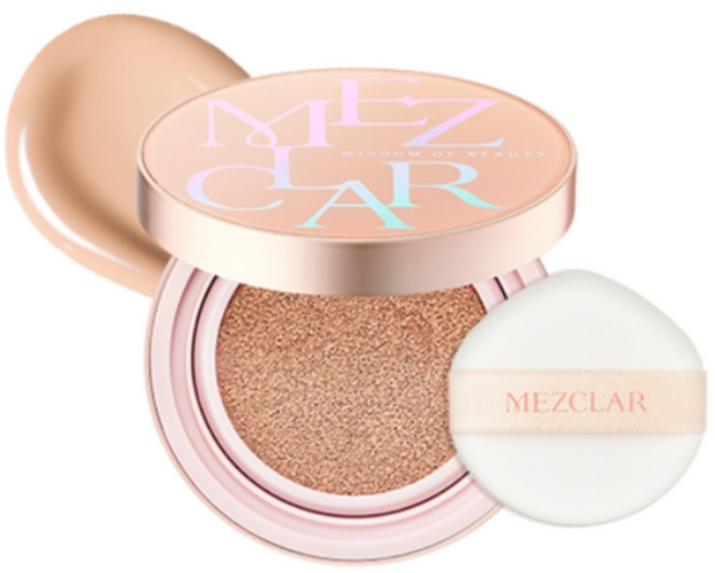 메즈클라 스킨케어 에어핏 커버 쿠션 (본품 21호), 피치 케이스(21호), 1개