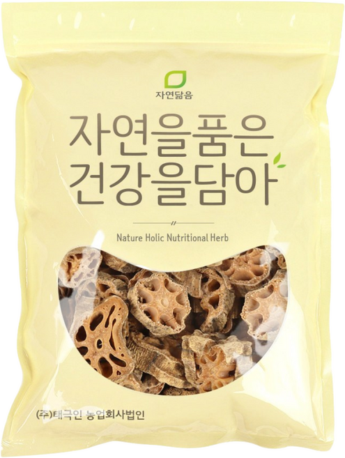 자연닮음 국산 쪄서 말린연근 건연근 300g, 1개, 1개입