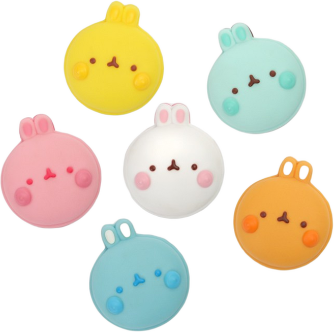 몰랑 랜덤 피규어 마카롱, 1개