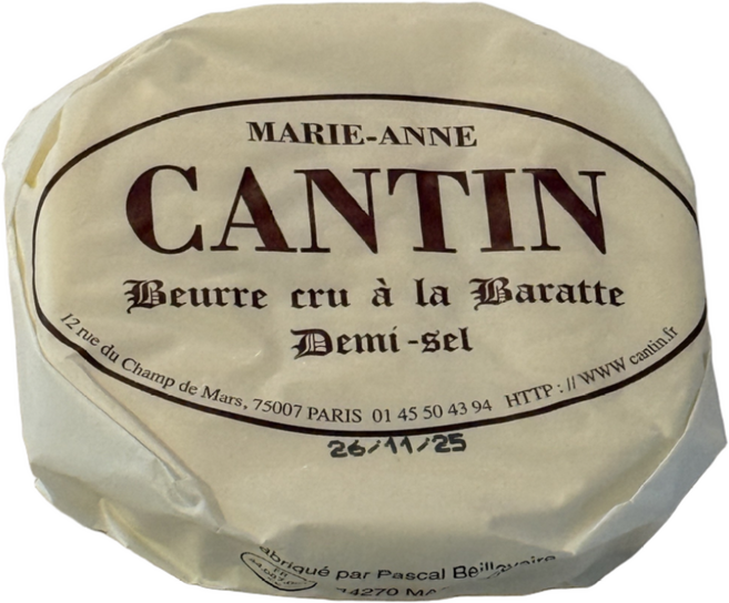 Marie-Anne Cantin 마리안느 캉탕 프랑스 가염버터 125g