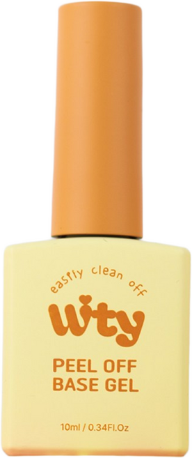 위티 필오프 베이스 젤, 1개, 10ml, 투명