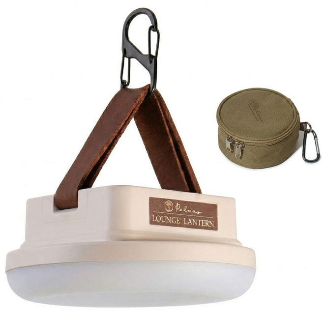 팔마스라운지 캠핑 랜턴 보름달 조명 충전식 led작업등 텐트 차박 실내등 자석, 라운지랜턴(스노우화이트)+전용파우치, 1개