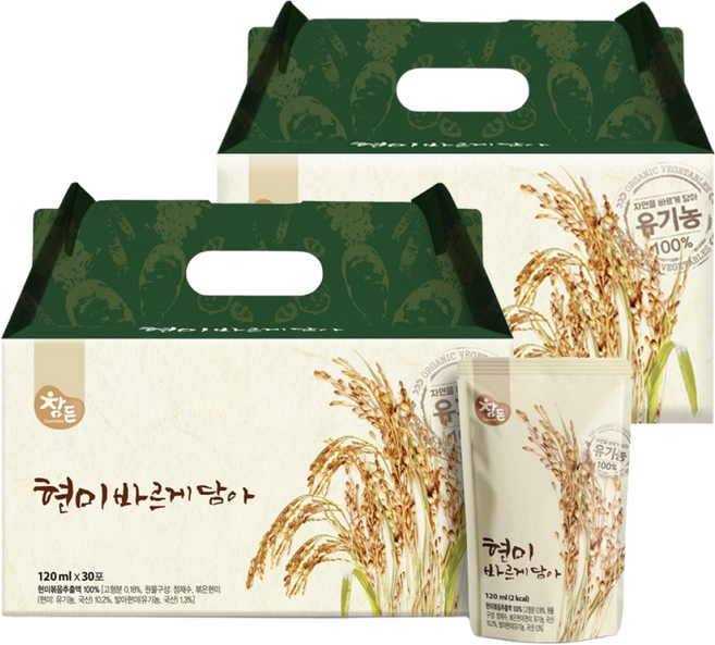 참든 현미 바르게담아, 60개, 120ml