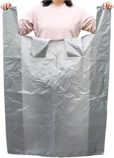 생활미소 손잡이 초대형 이사용 이불 비닐 10p, 240L, 1개