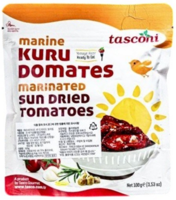 타스코니 썬드라이토마토 선드라이토마토 파우치 마리네이드 토마토절임, 1개, 100g
