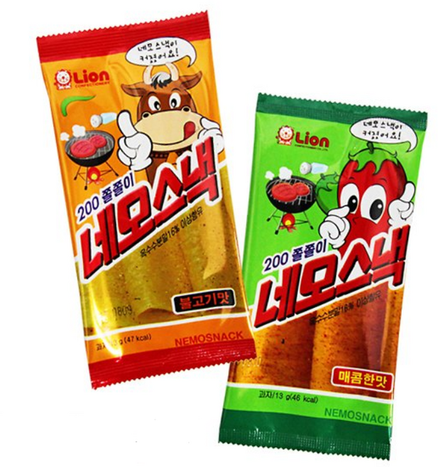 네모스낵 13g 매콤한맛 후라이드치킨맛, 30개