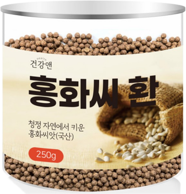 건강앤 홍화씨환 국내산 홍아씨 홍화씨앗 가루 홍화씨유 홍화씨차 홍화 250g, 120g, 1개