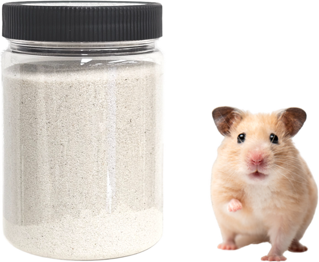 펫똑 먼지 없는 청정 호주 사막 목욕 모래 햄스터 저빌 친칠라 미니메추리, 1.2kg 1개, 1개, 1.2kg