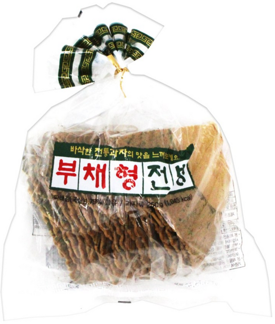 동산제과 부채형전병 250g 전병 추억의간식 옛날간식, 1개