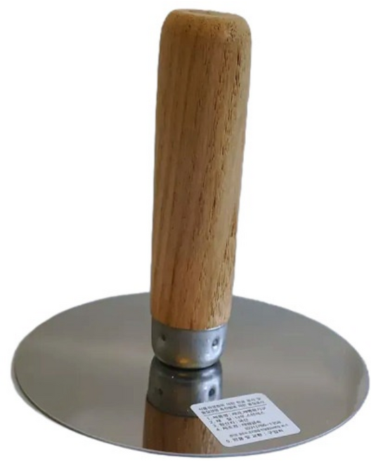 [와이비몰]호떡누르개 나무손잡이, 1개