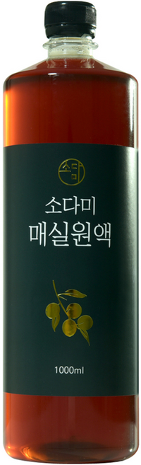 소다미 매실원액, 1L, 1개