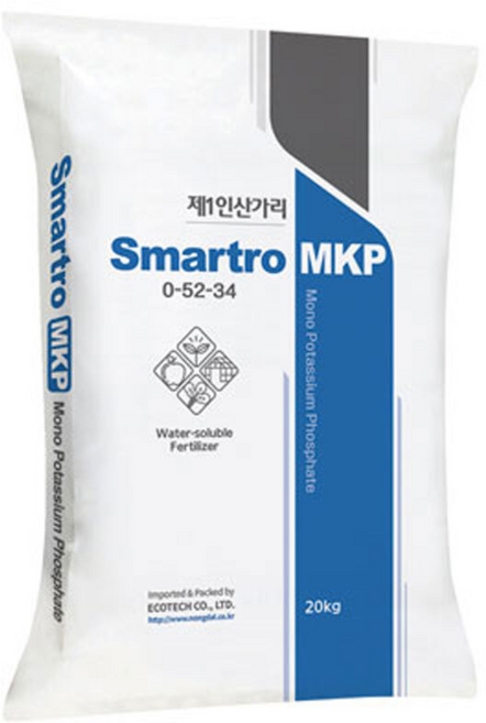 에코테크 Smartro 제1인산가리 수용성 비료, 1개, 20kg