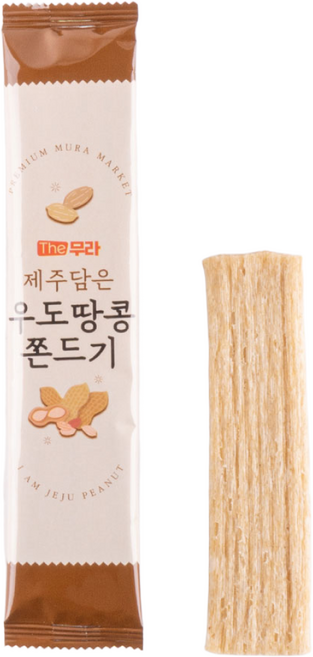 The무라 제주담은 우도땅콩 쫀드기, 50개, 20g