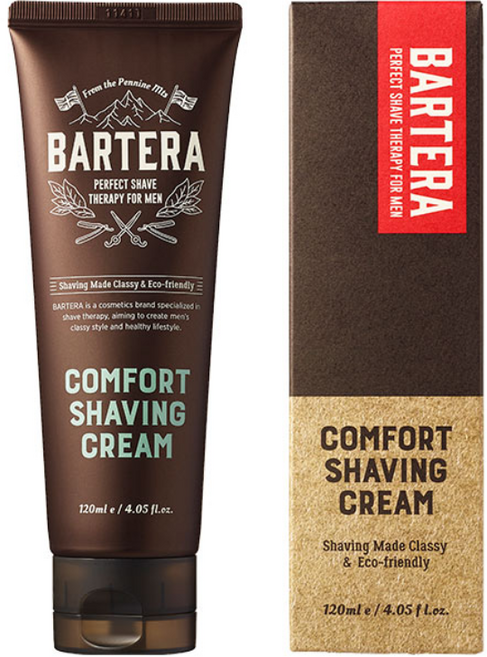 바르테라 컴포트 쉐이빙 크림, 120ml, 1개
