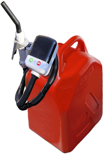 마운트빌 캠핑 휘발유통, 오토 제리캔, 오토 제리캔 세트 레버형 20L, 1개, 혼합색상