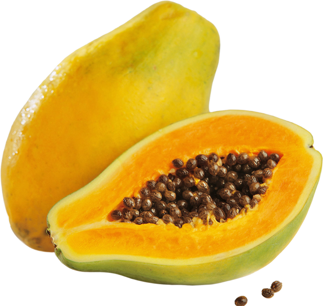 Dole 프리미엄 파파야, 1개, 1kg(2개입)