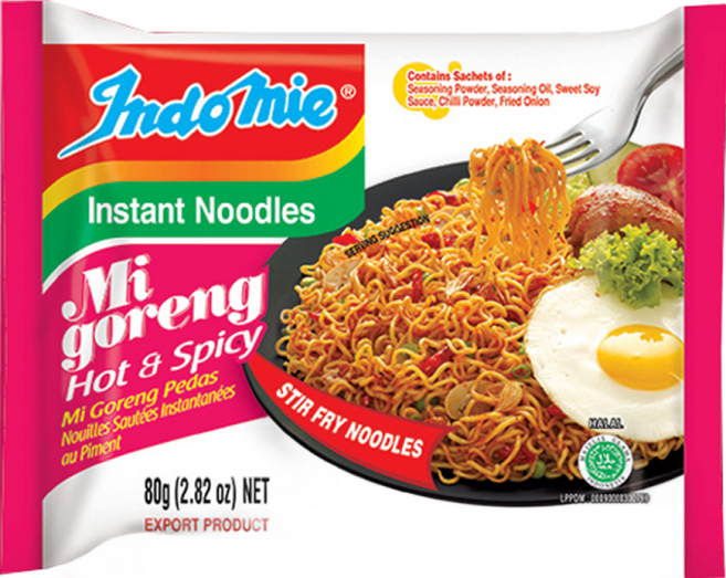 인도미 미고랭 핫 앤 스파이시 라면 80g, 40개