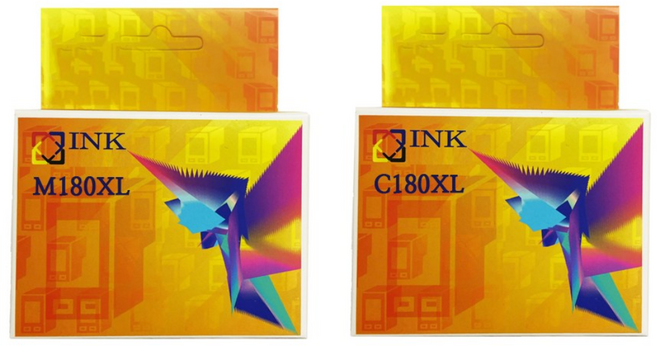 [호환] BNC INT 삼성 INK-M180 C180 SET 블랙+컬러 대용량 SET SL J1660 J1663 J1665 J1770FW 재생 잉크, 1개, 검정+컬러 [묶음할인]