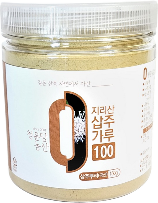 지리산 야생 삽주가루100, 1개, 150g