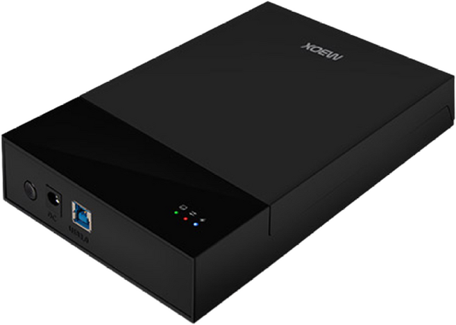 유니콘 HDD-K3 3.5 외장하드케이스/USB3.0 백업기능 핫스왑, 1개