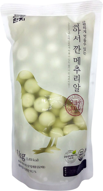반찬단지 삶아서 깐 메추리알 1Kg 이강산닷컴, 1개