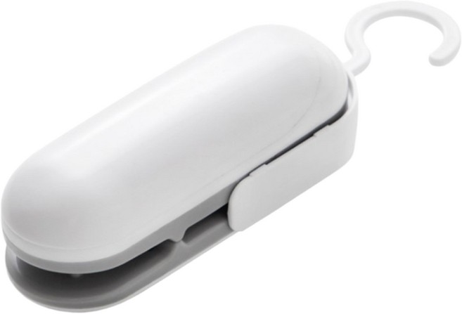 다사주라 미니 실링기 밀봉기 가정용 업소용 포장기, 1개, 화이트/그레이