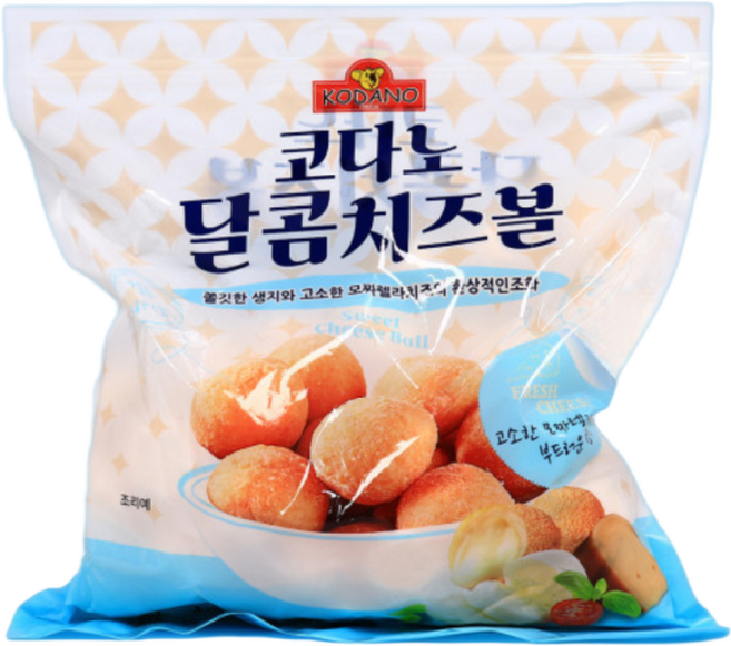 코다노 달콤치즈볼 1.4KG, 1개