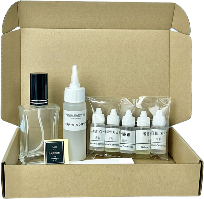 조향 향수 만들기 체험 화장품 체험 키트(유리용기) 100ml, 1개